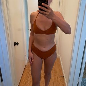 Dippin Daisys burnt orange bikini. Worn once